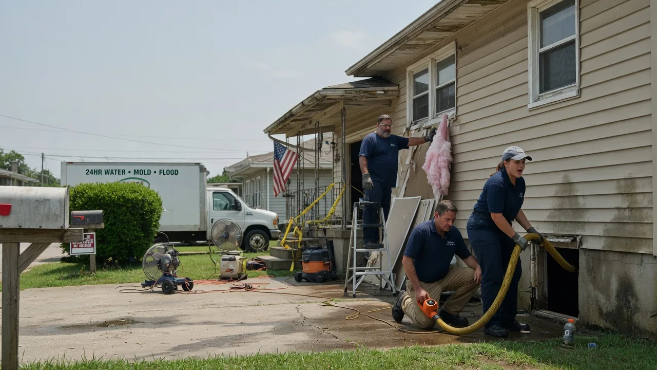 Water Damage Repair in Bluffs, IL near me